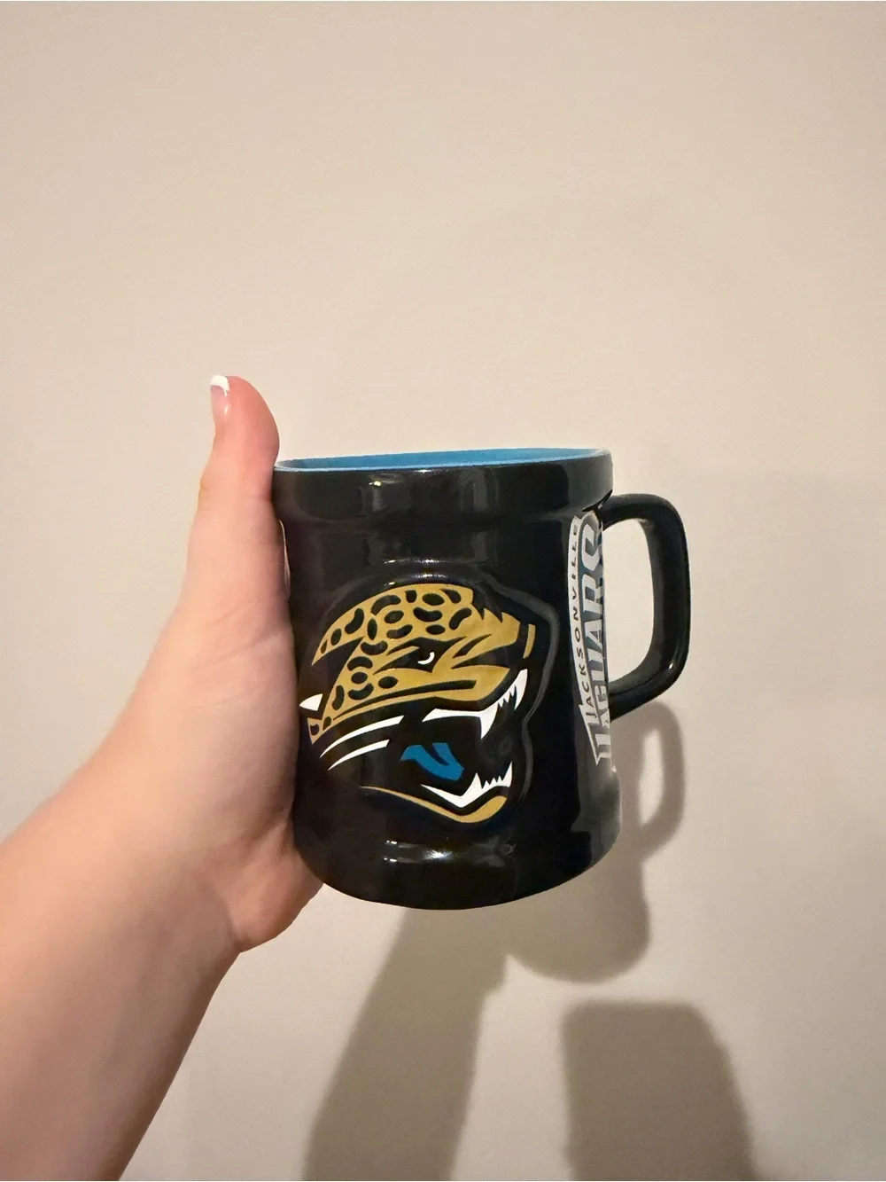 Vintage 1999 NFL Jaguars Mug Cup